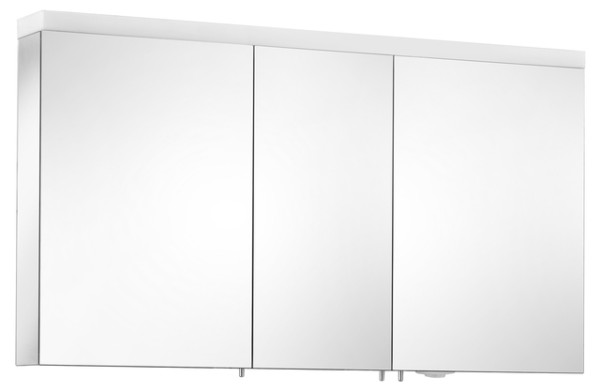 Keuco Spiegelschrank Royal Reflex.2 24205, silber-eloxiert, 1300 x 700 x 150 mm 24205171301