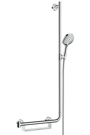 Hansgrohe Brausenset Raindance Select S 120 EcoSmart U''Comfort 1100mm R weiss/chr. 26327400