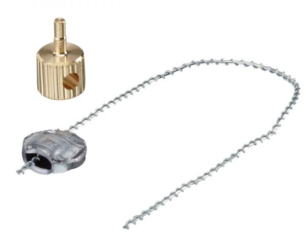 OVENTROP-Blockierstift mit Plombierdraht für Strangregulierventile "Hycocon" 1061792