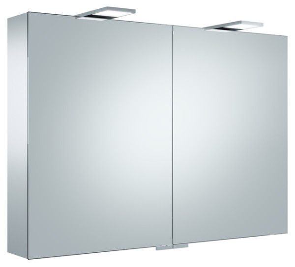 Keuco Spiegelschrank Royal 25 14104, silber-eloxiert, 1000 x 720 x 150 mm 14104171301