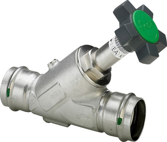 Viega KRV-Ventil mit SC 2338 in 42mm Edelstahl 468514