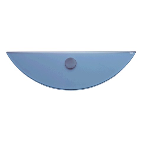 GROHE Glasplatte Taron 40185 klein blau transparent 40185SG0