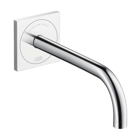 Hansgrohe Waschtischmischer Unterputz Axor Uno 2 Elektronik langer Auslauf chrom 38120000