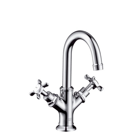 Hansgrohe Zweigriff Waschtischarmatur Axor Montreux für Handwaschbecken chrom 16505000