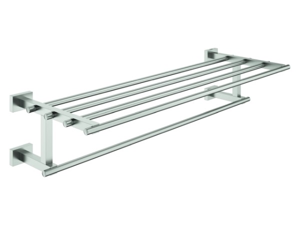 GROHE Multi-Badetuchhalter Essentials Cube 40512_1 558mm Metall supersteel 40512DC1