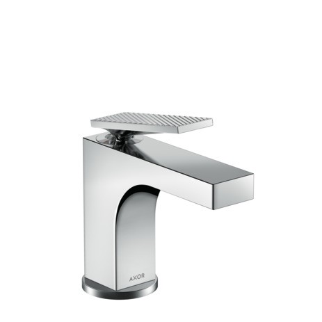 Hansgrohe Waschtischmischer 90 Axor Citterio HWB m.Zugst.Hebelgr.Rautenschliff chr. 39001000