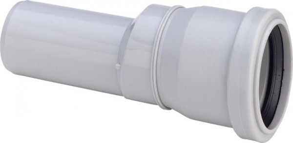 Viega Übergangsstück 4919 in 50x40mm Kunststoff grau 110468