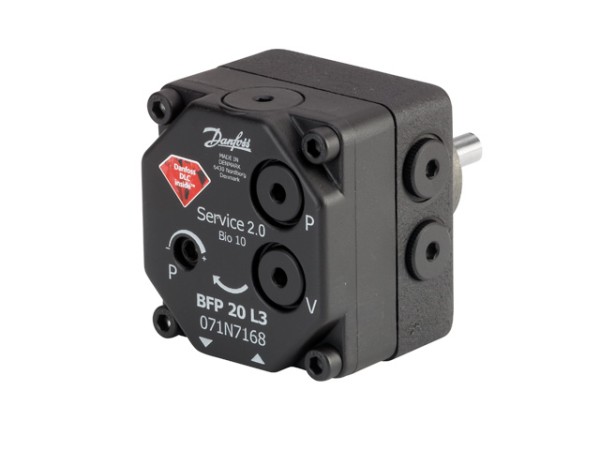 Danfoss Ölbrennerpumpe BFP 20 L 3 Drehrichirchtung links, 24 l/h, 1-stufig 071N7168