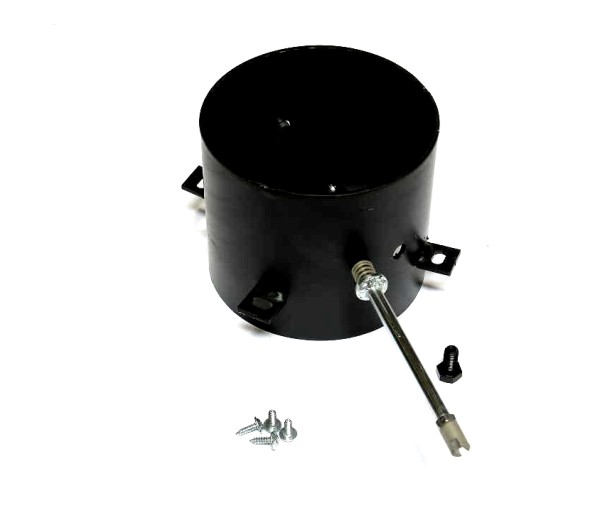 WINDHAGER ROHRSTUTZEN KPL.VM.VEK170 Abgasstutzen mit Drosselklappe (Ø=130) 086681