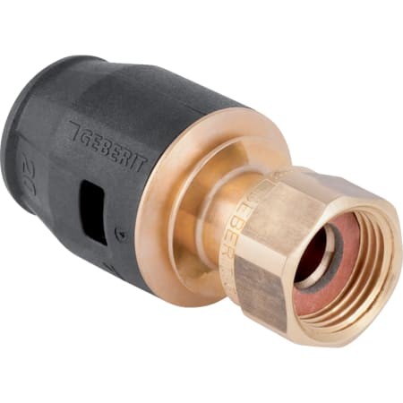 Geberit PushFit Übergang mit Überwurfmutter Rg d25-G3/4 652.582.00.1