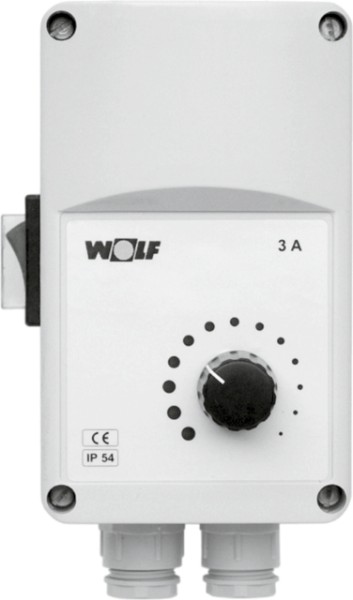 Wolf Stufenloser Drehzahlregler für LD 15 max. Schaltstrom 3,0A, 230V 2701062