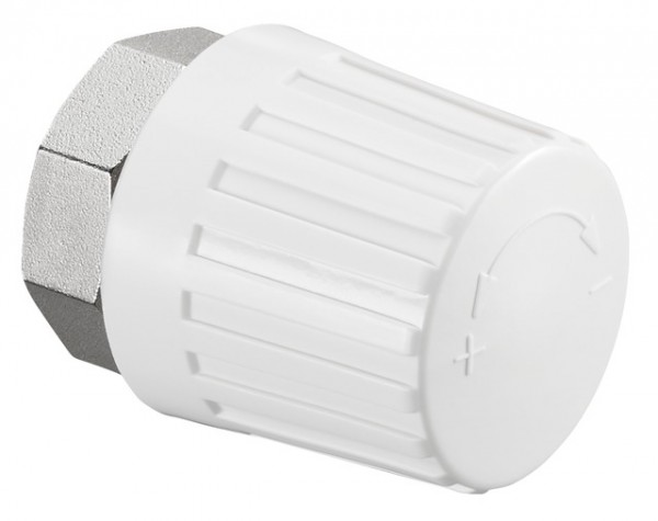 OVENTROP-Handregulierkopf Gewindeanschluss M30x1,5, weiß 1012565