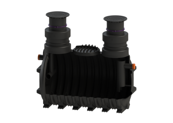 KESSEL Fettabscheider EasyClean ground NS 25, Standard, 1155 1775 mm, Kl. A/B 93925/170B