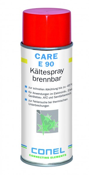 CARE Kältespray brennbar 400ml zur Abkühlung bis ca. -50 Grad C CONEL