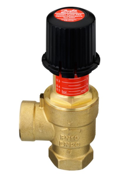 Danfoss Überströmventil AVDO 20 Rp 3/4, ECK, Innen-Muffengewinde 003L6007