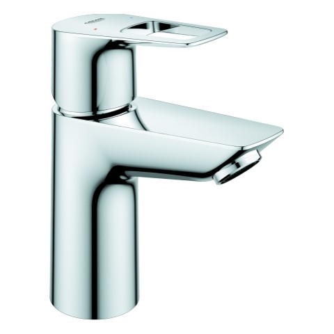 GROHE EH-Waschtischbatterie BauLoop 23337_1 S-Size glatter Körper chrom 23337001