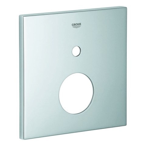 GROHE Rosette 48435 eckig für EMH-FMS mit 2-Wege Umstellung chrom 48435000