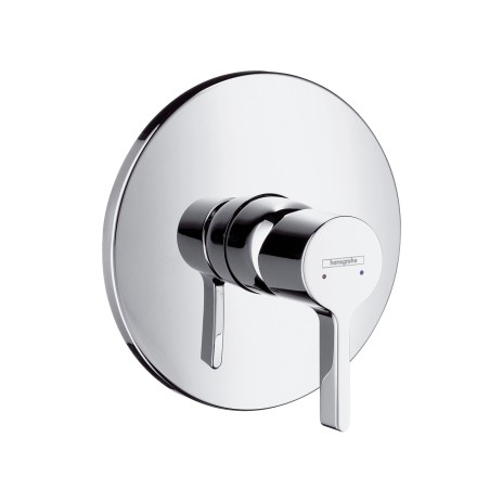 Hansgrohe Brausenmischer Unterputz Metris S Fertigset chrom 31665000