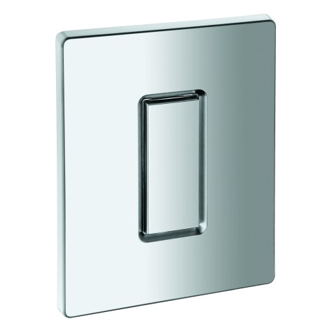 GROHE Abdeckplatte 42377 mit Drucktaste mattchrom 42377P00