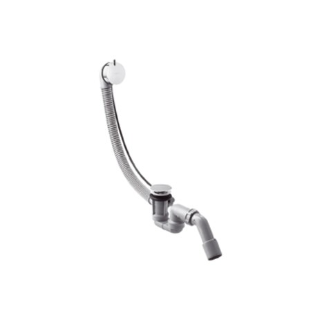 Hansgrohe Ab-u.Überlaufgarnitur Flexaplus S Komplettset chrom flex.Überlaufschlauch 58150000