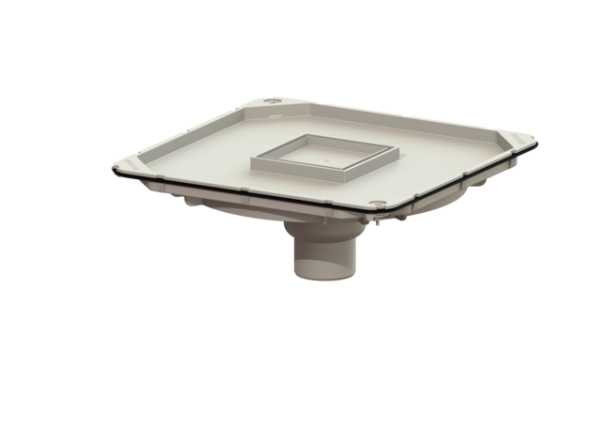 KESSEL Abdeckplatte mit Schlitzrost,Kunststoff 83055