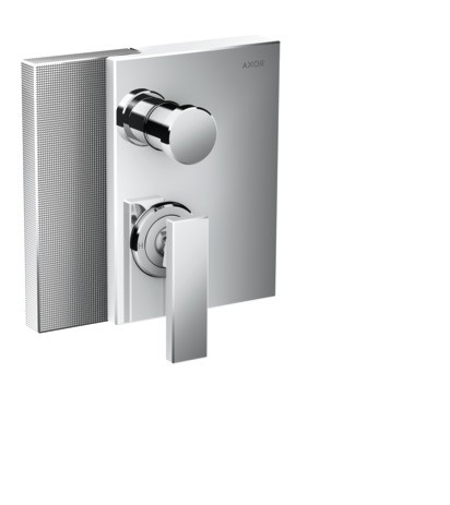 Hansgrohe Wannenmischer Unterputz Axor Edge FS Diamantschliff chrom m.Sicherungskombi. 46421000