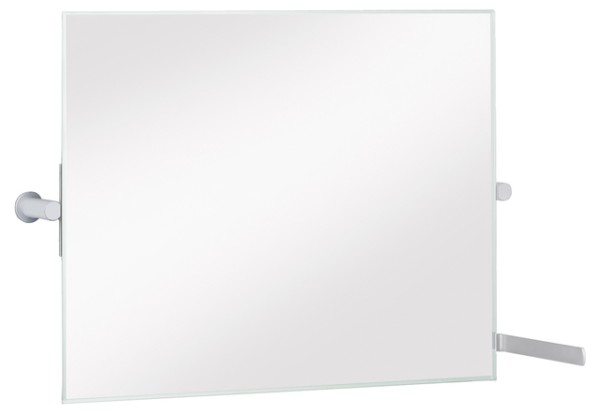 Keuco Kippspiegel Plan Care 34986, für Vorwandinstallation geeignet, Alu-finish 34986172000