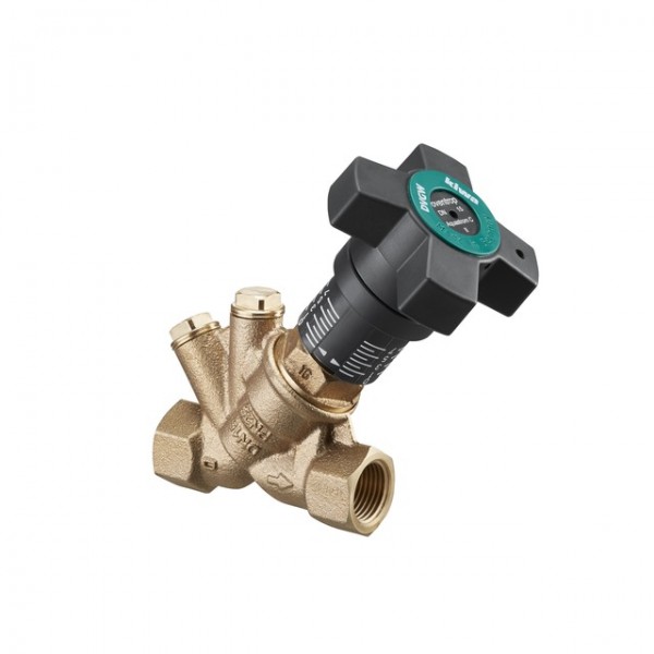 OVENTROP-Strangreg.-Ventil "Aquastrom C" DN25, beidseitig IG, ohne Isolierung 4208156