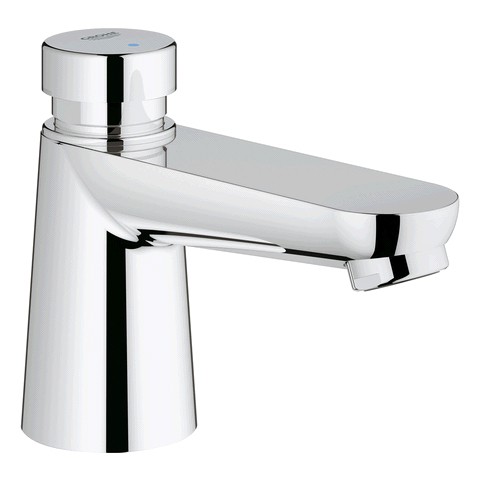 GROHE Selbstschluss-Standventil Euroeco CT 36265 Markierung blau/rot chrom 36265000