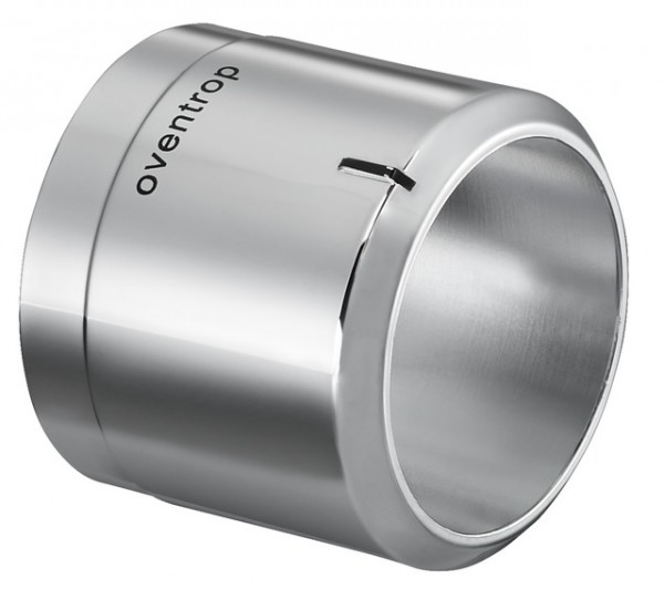 OVENTROP-Design-Abdeckung für "Uni SH" verchromt 1012081