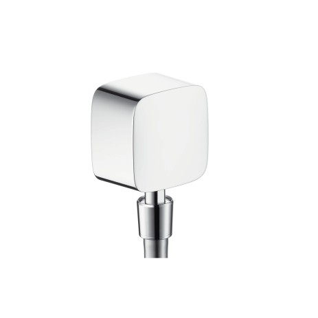 Hansgrohe Schlauchanschluss Fixfit DN15 chrom mit Kugelgelenk und Rückflussverhinderer 27414000