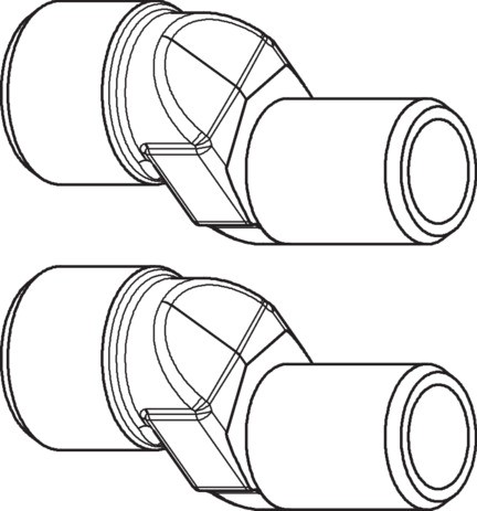 Hansgrohe S-Anschluss mit Schalldämpfer Axor Montreux 98592000