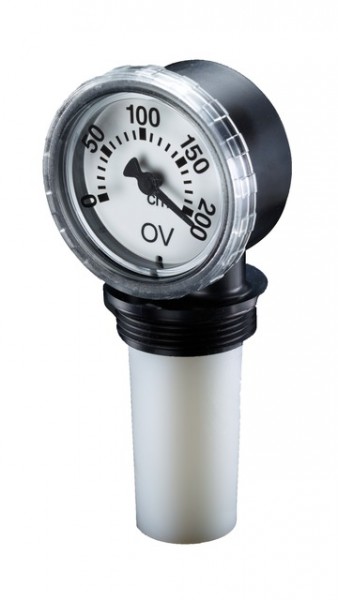 OVENTROP-Mechanischer Inhaltsanzeiger stufenlos einstellbar, 1 1/2", 0-200 cm 2060312