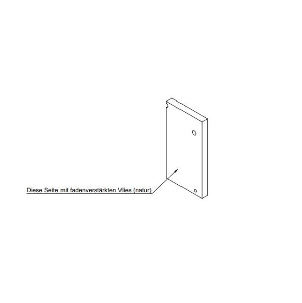 WINDHAGER Isolierung hi. BW2P Isolierung hinten BW2P 10-26 055250