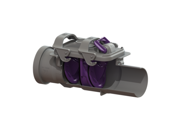 KESSEL Rückstauverschluss Staufix DN70, aus Kunststoff 73070