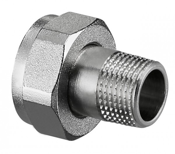 OVENTROP-Verschraubung DN15, 3/4"IG ÜMx1/2"AG 1019304