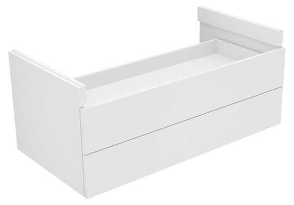 Keuco Unterbauschrank Edition 400 31452, 2 Auszüge, Eiche cashm./Eiche cashm. 31452870000