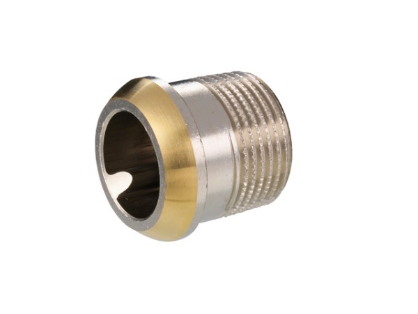 Danfoss Nippel kurz f.RA,RAV(L),RLV,AVDO R 1 gekürzt 4 mm, Gesamtlänge 35,5 mm 013U0407