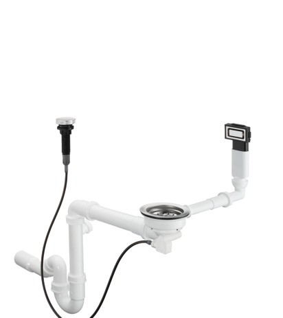 Hansgrohe Automatische Ab- und Überlaufgarnitur 500 D12-11 43936000