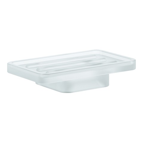 GROHE Seifenschale Selection Cube 40806 für Halter davinci satin weiß 40806000