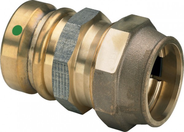 Viega Übergangsstück mit SC Geopress 9613.2TW in 25x25mm Rotguss 767662