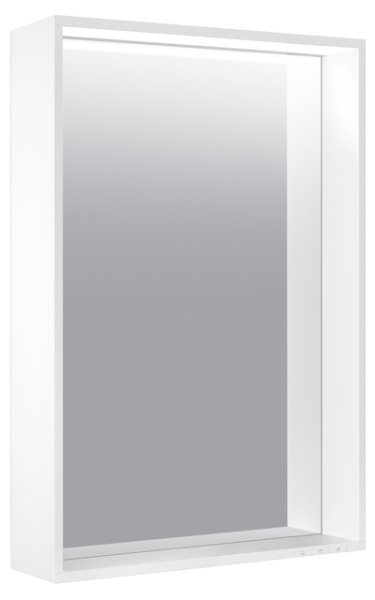 Keuco Lichtspiegel X-Line 33296, 1 Lichtfarbe, inox, 460x850x105mm 33296291000