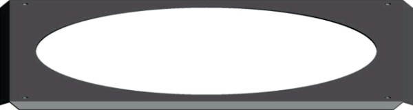 Wolf Mauerblende DN350 aus Edelstahl 2651423