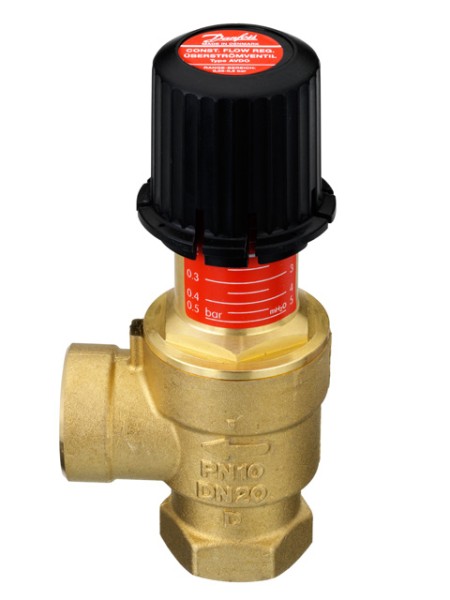 Danfoss Überströmventil AVDO 25 Rp 1, ECK, Innen-Muffengewinde 003L6012
