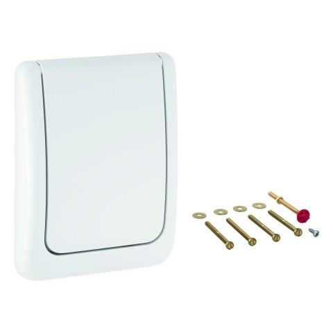 GROHE Abdeckplatte Classic 43177 komplett alpinweiß 43177SH0
