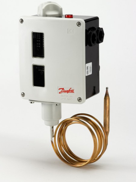 Danfoss Thermostat RT 4 sp -5 - 30 C, Fühlersp.m.therm.Rückführung 017-503766