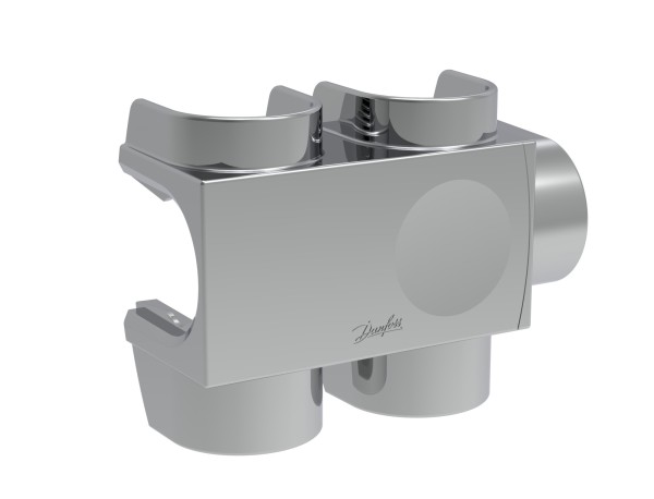 Danfoss Kunststoffabdeckung für VHS-DV DG, Fühler links in Chrom, HK 3/4" 013G7965