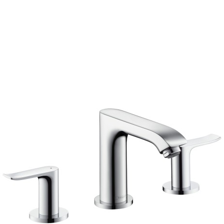 Hansgrohe 3-Loch Waschtischarmatur 100 Metris chrom 31083000