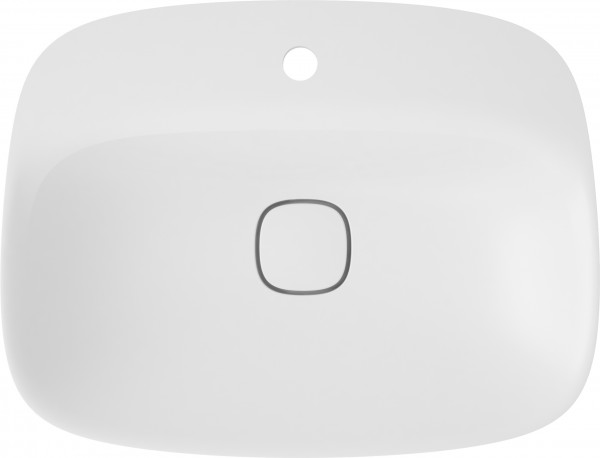 Aufsatzschale vogue 60x46cm m.ni.versch. Ventil m.Ablaufab.weiss Protect Plus VIG