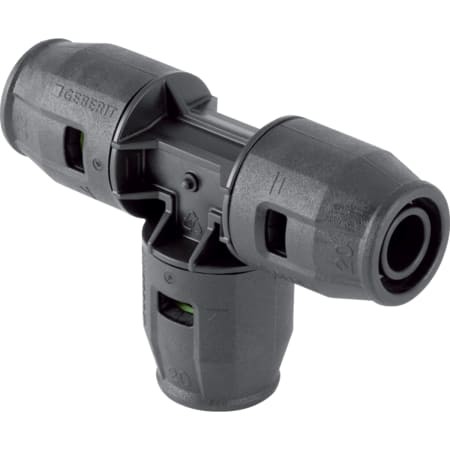 Geberit PushFit T-Stück egal PVDF d20-20-20 651.310.00.1